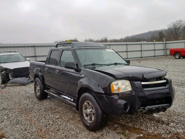 1N6ED27YX4C415328 - 2004 NISSAN FRONTIER C BLACK photo 1