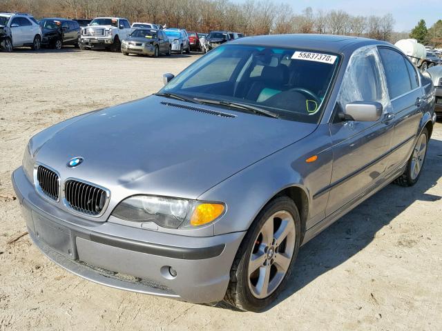 WBAEW53455PN37376 - 2005 BMW 330 XI SILVER photo 2