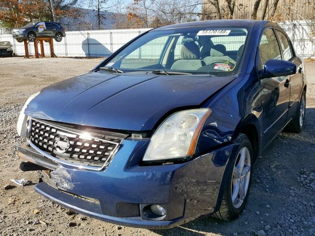 3N1AB61E19L651507 - 2009 NISSAN SENTRA 2.0 BLUE photo 2