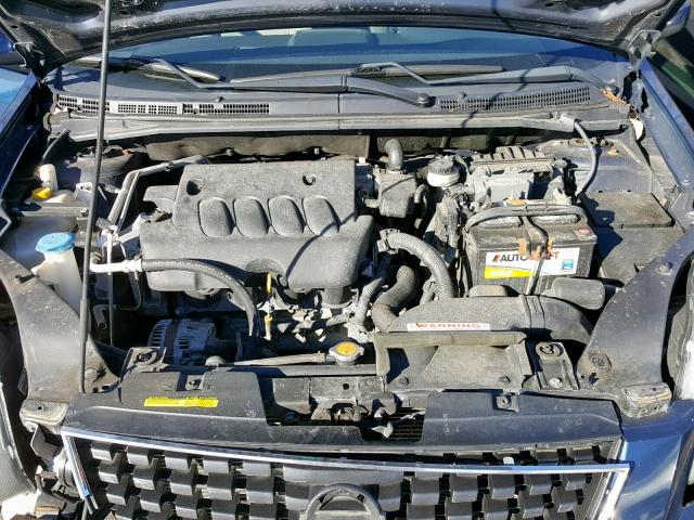 3N1AB61E19L651507 - 2009 NISSAN SENTRA 2.0 BLUE photo 7