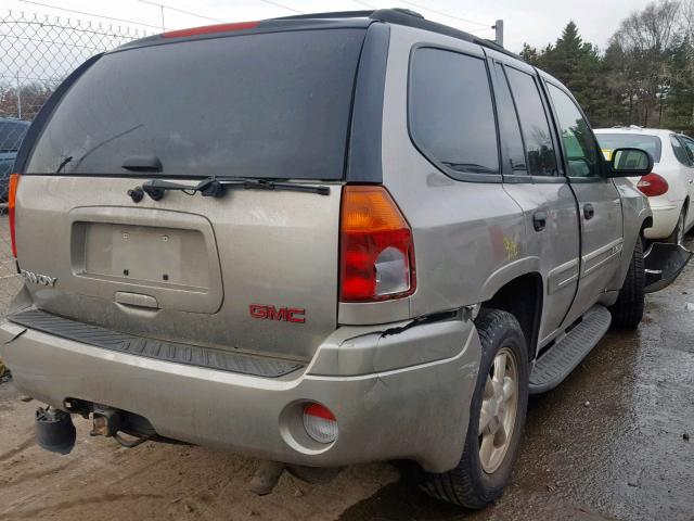 1GKDT13S322281198 - 2002 GMC ENVOY TAN photo 4