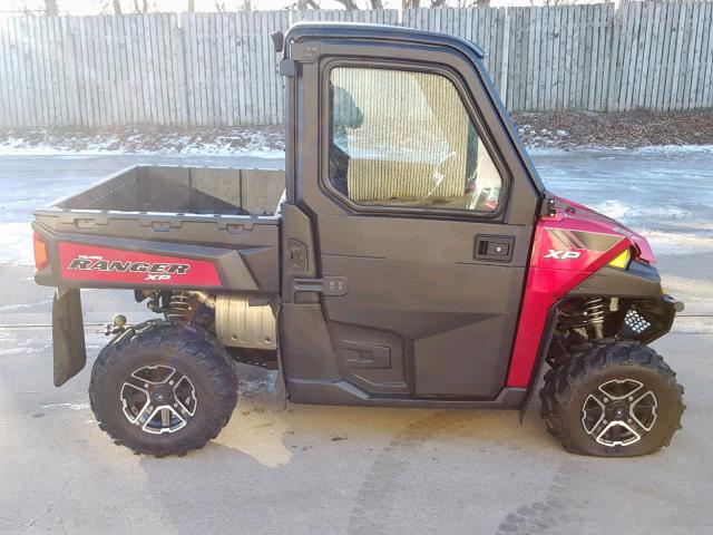 4XAUH9EA9EG345081 - 2014 POLARIS RANGER 900 RED photo 1