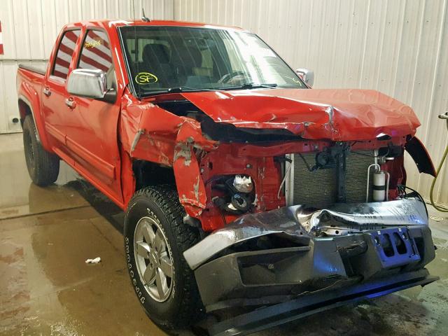 1GCHTDFE6B8128266 - 2011 CHEVROLET COLORADO L RED photo 1