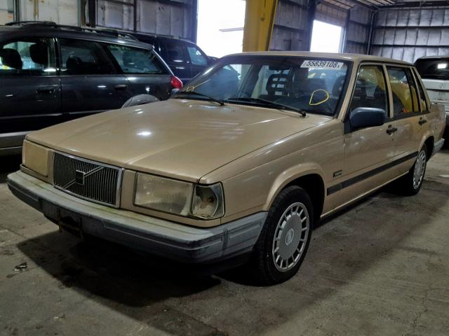 YV1FA8844M2509476 - 1999 VOLVO 740 BEIGE photo 2