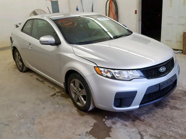 KNAFU6A22C5481696 - 2012 KIA FORTE EX SILVER photo 1