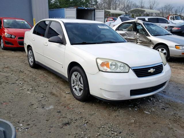 1G1ZS53806F244374 - 2006 CHEVROLET MALIBU LS თეთრი ფოტო 1