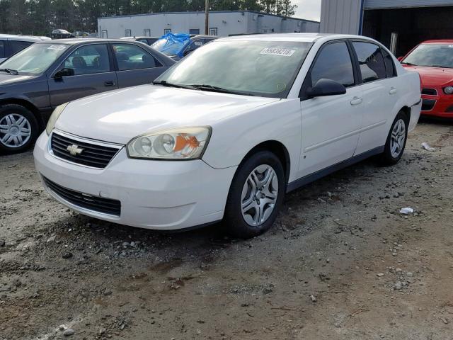 1G1ZS53806F244374 - 2006 CHEVROLET MALIBU LS თეთრი ფოტო 2