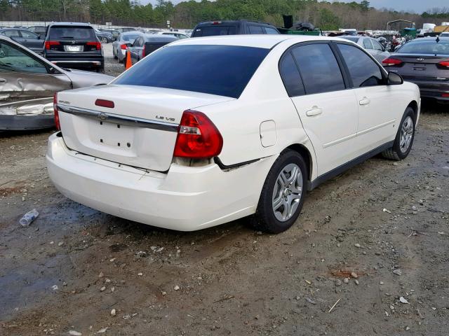 1G1ZS53806F244374 - 2006 CHEVROLET MALIBU LS თეთრი ფოტო 4