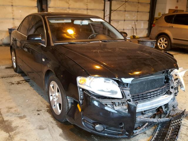 WAUAF78E76A124858 - 2006 AUDI A4 2 BLACK photo 1