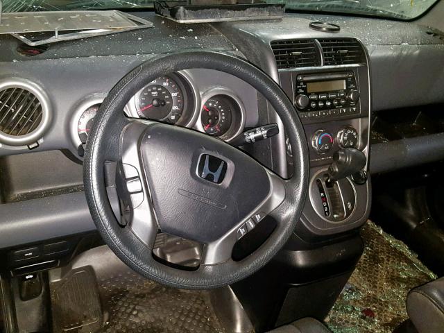 5J6YH18736L009358 - 2006 HONDA ELEMENT EX BLACK photo 9