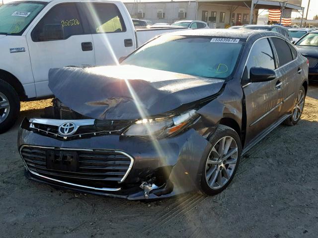 4T1BK1EB3FU180526 - 2015 TOYOTA AVALON XLE GRAY photo 2