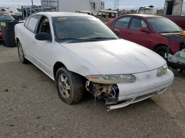 1G3NL52F03C148860 - 2003 OLDSMOBILE ALERO GL WHITE photo 1