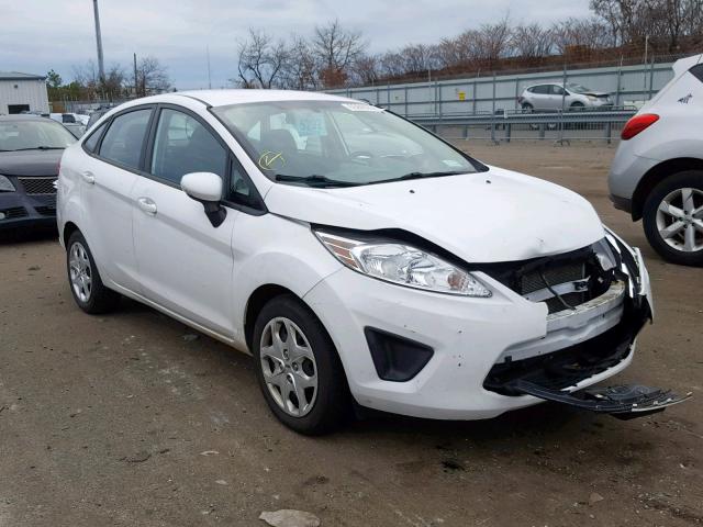 3FADP4BJ7DM148939 - 2013 FORD FIESTA SE WHITE photo 1