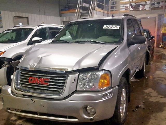 1GKDT13S162268374 - 2006 GMC ENVOY SILVER photo 2