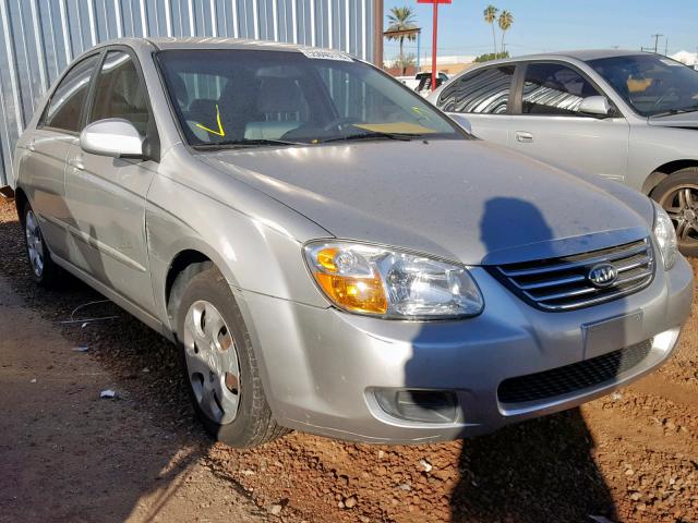 KNAFE121885540523 - 2008 KIA SPECTRA EX SILVER photo 1