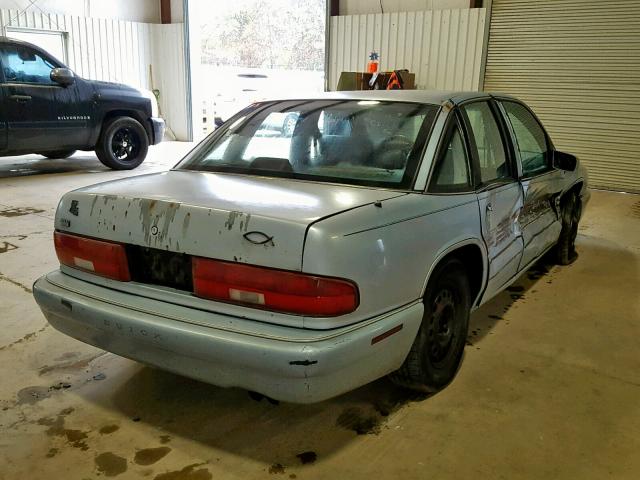 2G4WB52K7T1405728 - 1996 BUICK REGAL CUST BLUE photo 4