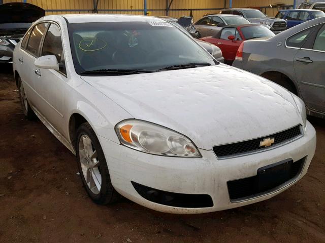 2G1WC5E31D1221675 - 2013 CHEVROLET IMPALA LTZ WHITE photo 1