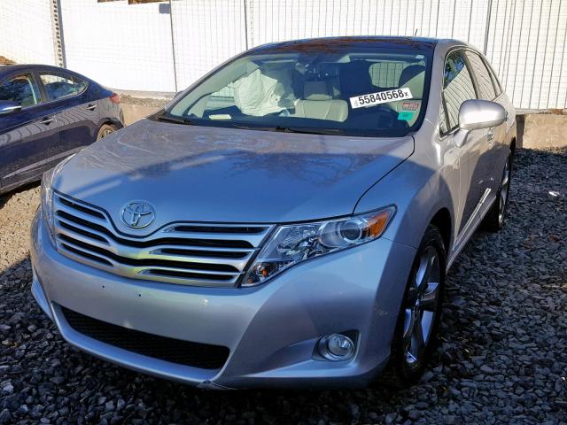 4T3BK3BB2BU060735 - 2011 TOYOTA VENZA BASE SILVER photo 2