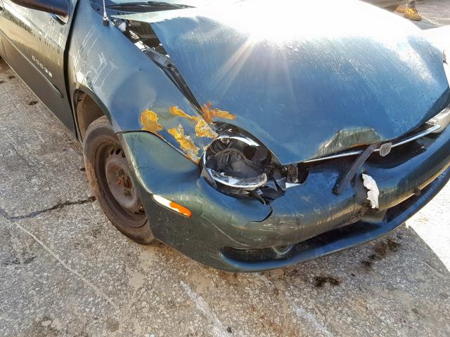 1B3ES46C91D209130 - 2001 DODGE NEON SE GREEN photo 9