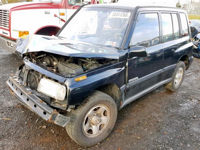 2CNBJ1362T6917752 - 1996 GEO TRACKER BLACK photo 2