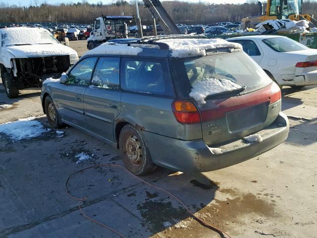 4S3BH635637311195 - 2003 SUBARU LEGACY L GREEN photo 3