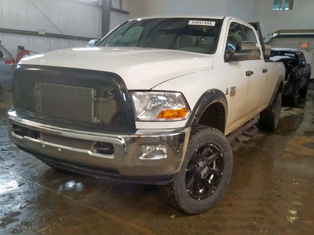 3D73Y3CL2BG597041 - 2011 DODGE RAM 3500 WHITE photo 2