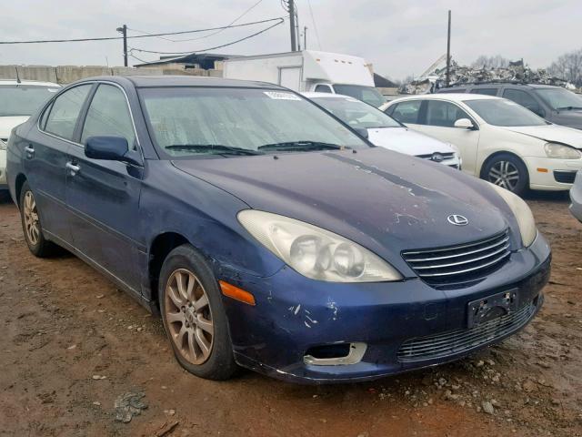 JTHBF30G425014042 - 2002 LEXUS ES 300 BLUE photo 1