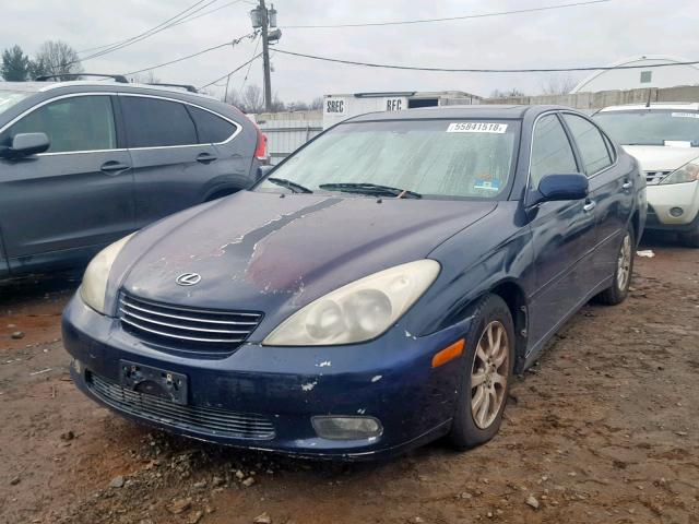 JTHBF30G425014042 - 2002 LEXUS ES 300 BLUE photo 2