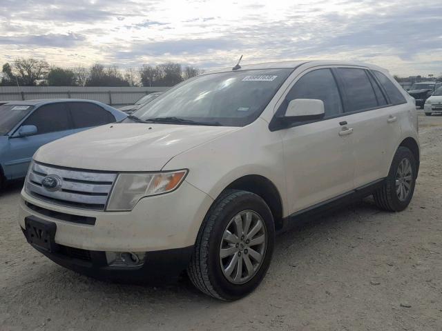 2FMDK38CX8BA02243 - 2008 FORD EDGE SEL CREAM photo 2