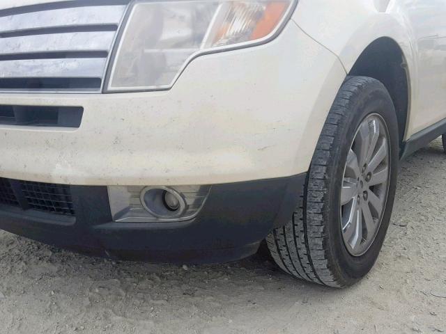 2FMDK38CX8BA02243 - 2008 FORD EDGE SEL CREAM photo 9