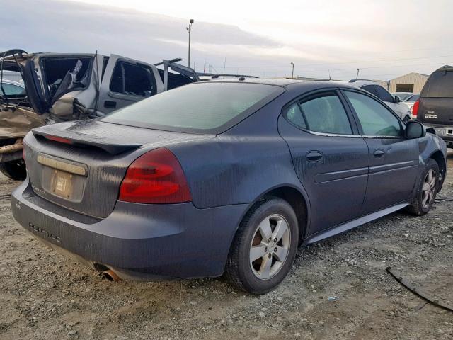 2G2WP552481127156 - 2008 PONTIAC GRAND PRIX GRAY photo 4