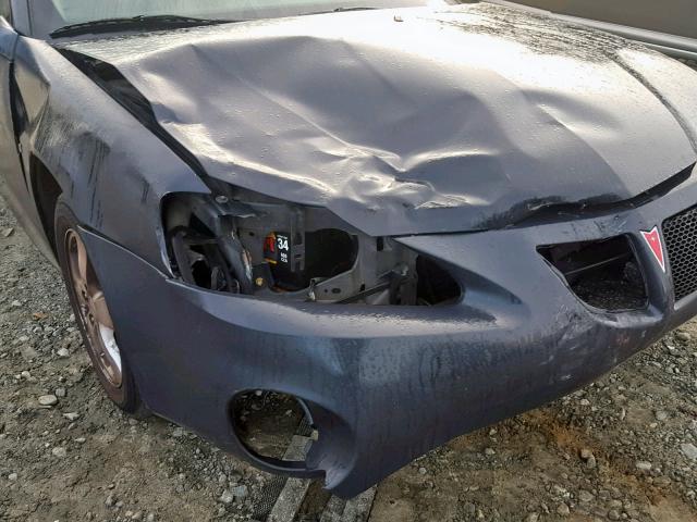 2G2WP552481127156 - 2008 PONTIAC GRAND PRIX GRAY photo 9