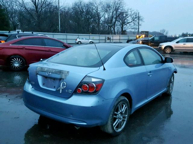 JTKDE167880246067 - 2008 TOYOTA SCION TC ლურჯი ფოტო 4
