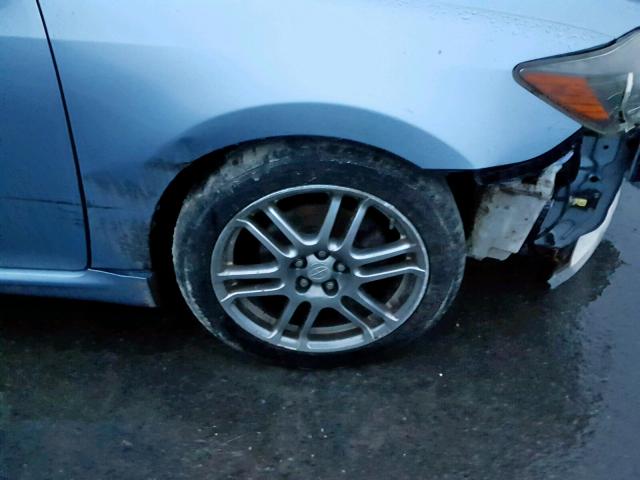 JTKDE167880246067 - 2008 TOYOTA SCION TC ლურჯი ფოტო 9