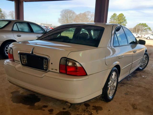 1LNHM87AX3Y662013 - 2003 LINCOLN LS WHITE photo 4