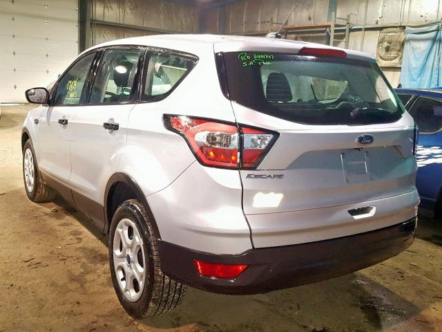 1FMCU0F72HUE88082 - 2017 FORD ESCAPE S SILVER photo 3