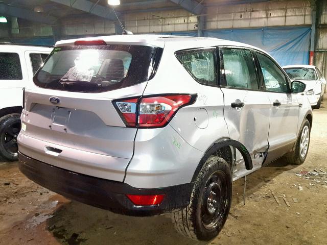 1FMCU0F72HUE88082 - 2017 FORD ESCAPE S SILVER photo 4