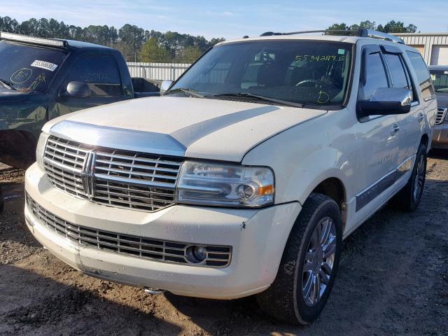 5LMFU27557LJ09504 - 2007 LINCOLN NAVIGATOR 白色 照片 2