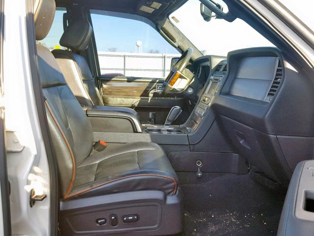 5LMFU27557LJ09504 - 2007 LINCOLN NAVIGATOR 白色 照片 5