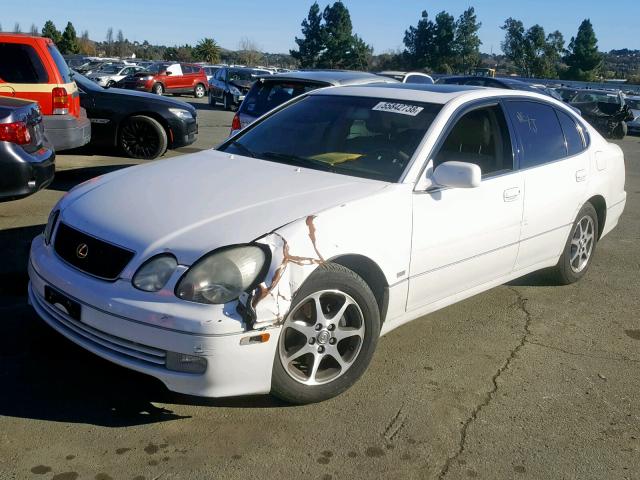 JT8BD68S7Y0110138 - 2000 LEXUS GS 300 WHITE photo 2