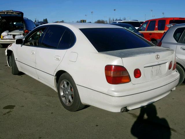 JT8BD68S7Y0110138 - 2000 LEXUS GS 300 WHITE photo 3