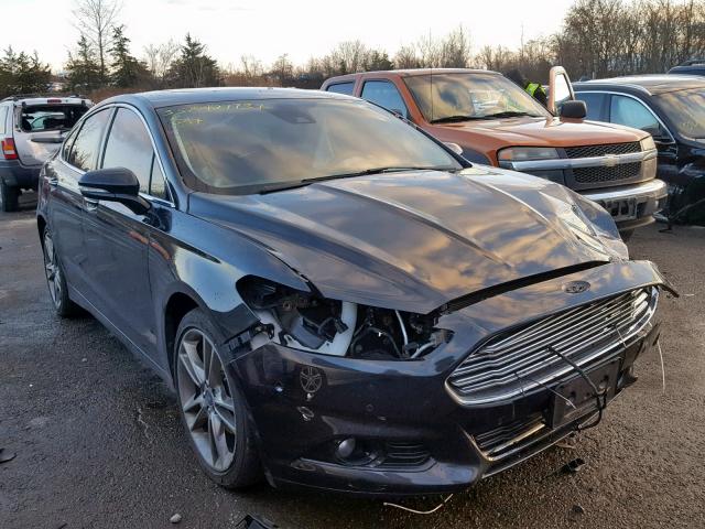 3FA6P0D99ER223584 - 2014 FORD FUSION TIT BLACK photo 1