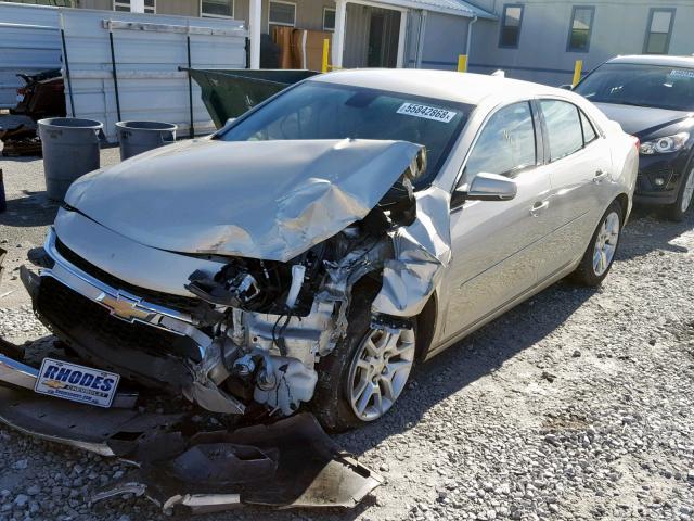 1G11C5SL9FF106459 - 2015 CHEVROLET MALIBU 1LT 金色 照片 2