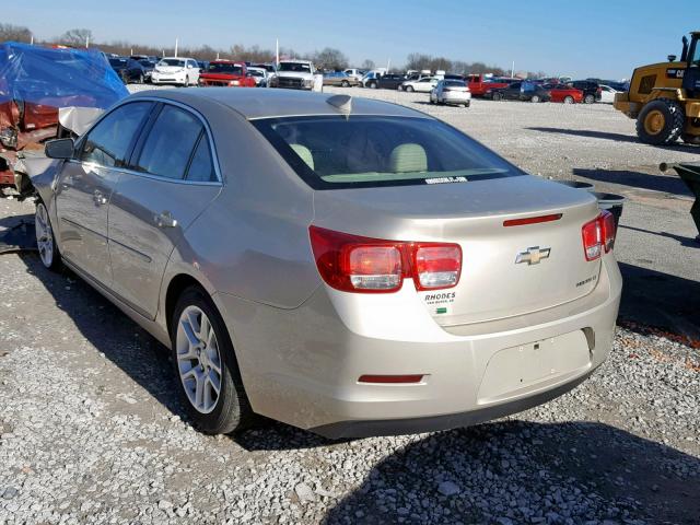 1G11C5SL9FF106459 - 2015 CHEVROLET MALIBU 1LT 金色 照片 3
