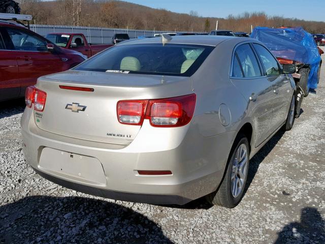 1G11C5SL9FF106459 - 2015 CHEVROLET MALIBU 1LT 金色 照片 4