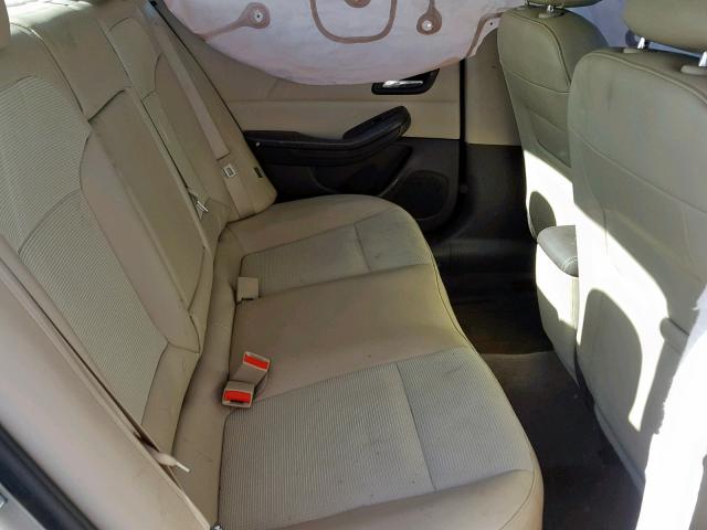 1G11C5SL9FF106459 - 2015 CHEVROLET MALIBU 1LT 金色 照片 6