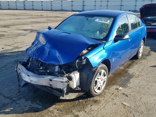 1G8AJ52F35Z177915 - 2005 SATURN ION LEVEL BLUE photo 2