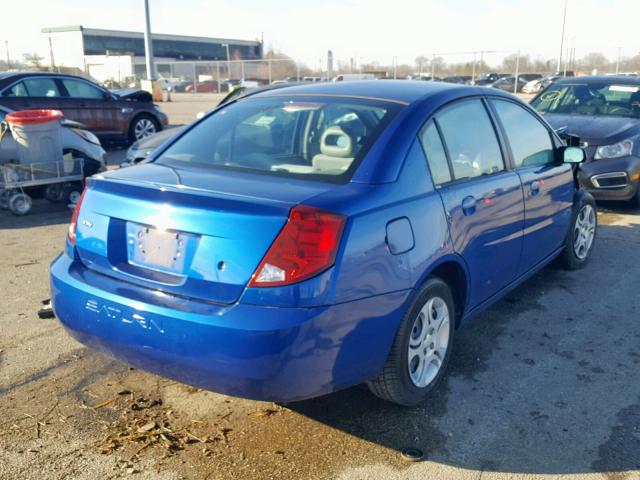 1G8AJ52F35Z177915 - 2005 SATURN ION LEVEL BLUE photo 4