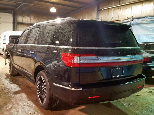 5LMJJ3TT2JEL09717 - 2018 LINCOLN NAVIGATOR BLACK photo 3