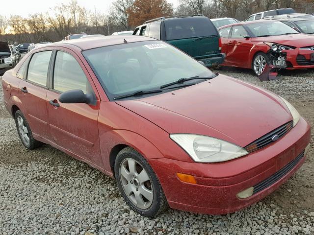 1FAFP38391W116257 - 2001 FORD FOCUS ZTS RED photo 1